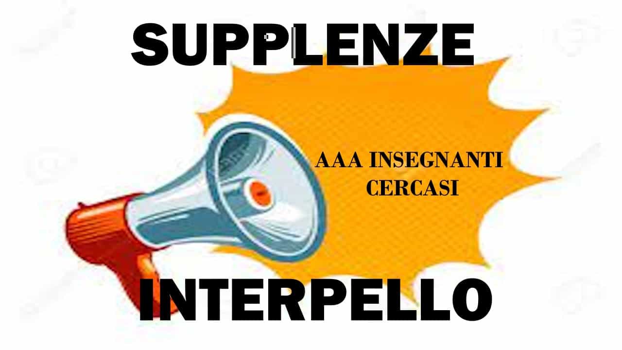 Interpello per supplenza su classe di concorso BB02 – CONVERSAZIONE IN LINGUA INGLESE